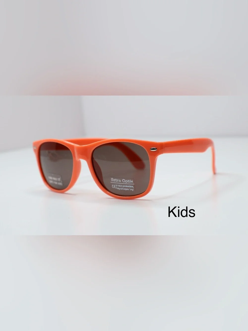 Children’s Frame Sunglasses with Brown Lenses